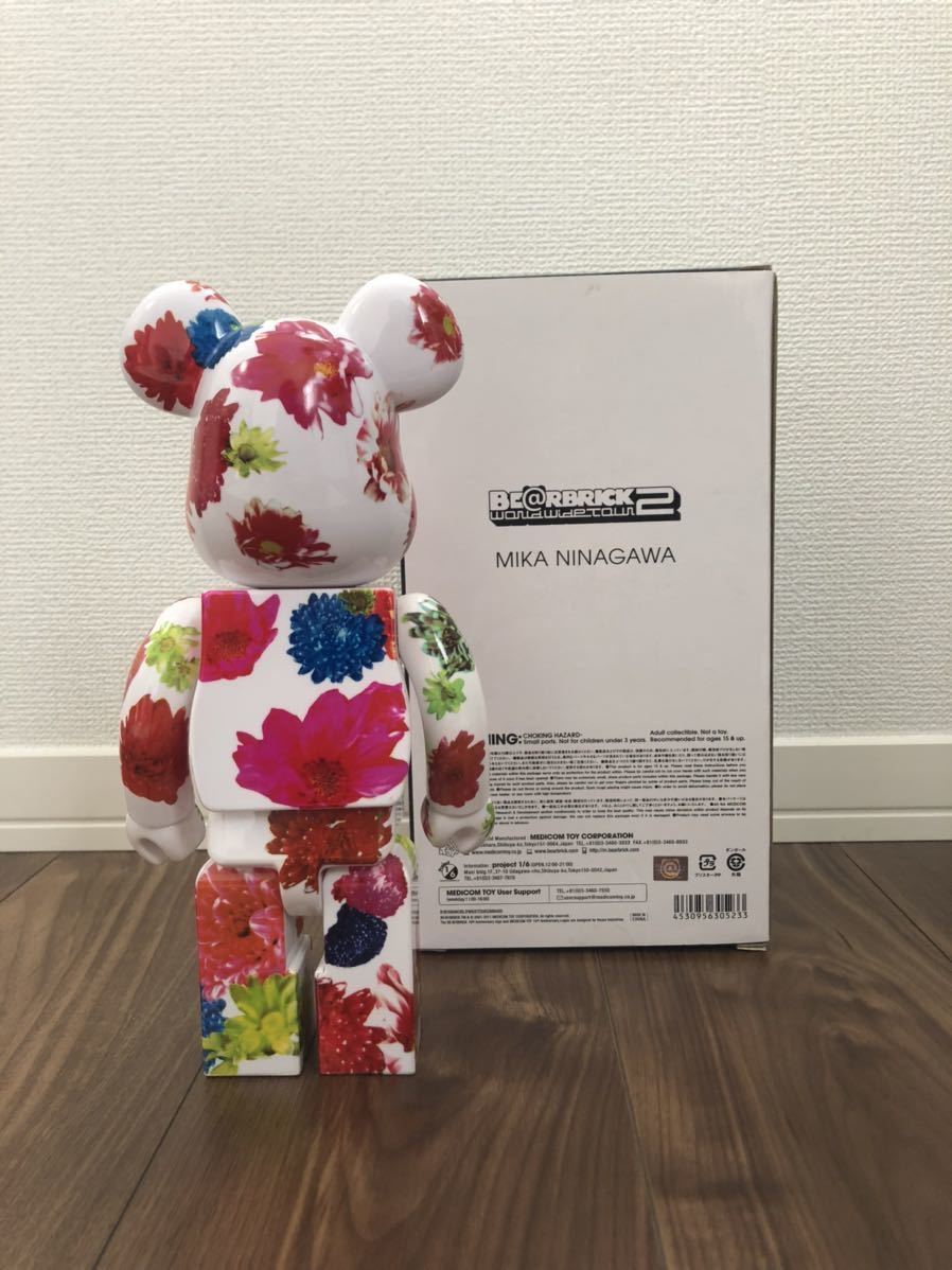 【入手困難】蜷川実花 ベアブリック BE@RBRICK 400% mika ninagawa WORLD WIDE TOUR2_画像2