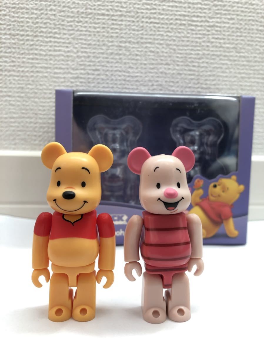 ベアブリック クマのプーさん プーさん ピグレット 2個セット BE