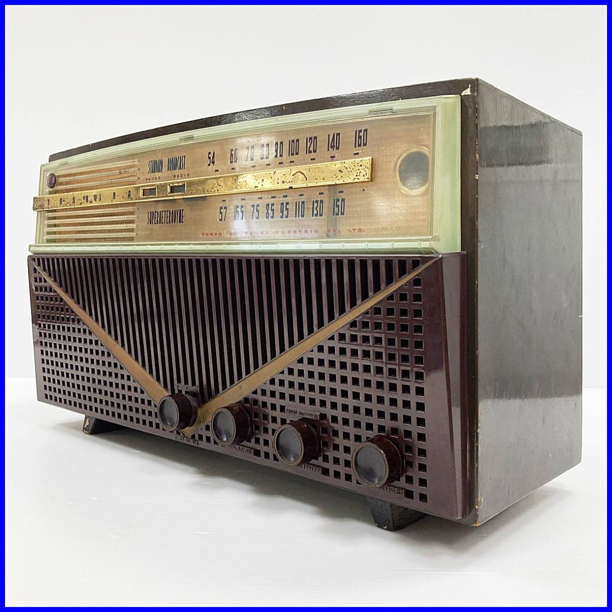 ベルギー製アンティークラジオ
