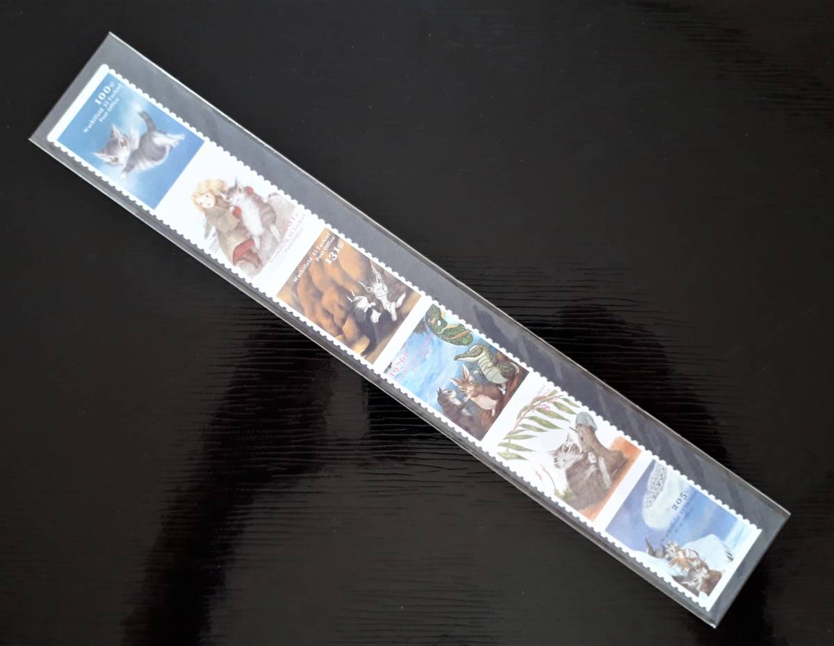【わちふぃーるど】ダヤン 原画展記念切手風シールC 2004年発売_画像1
