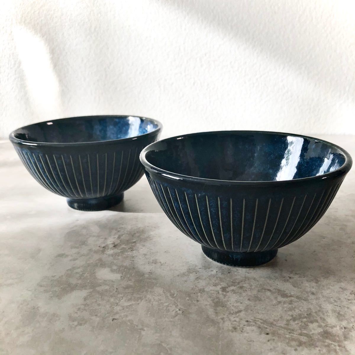 新品2点セット 美濃焼 海碧十草 インディゴ十草 20cm皿 | www