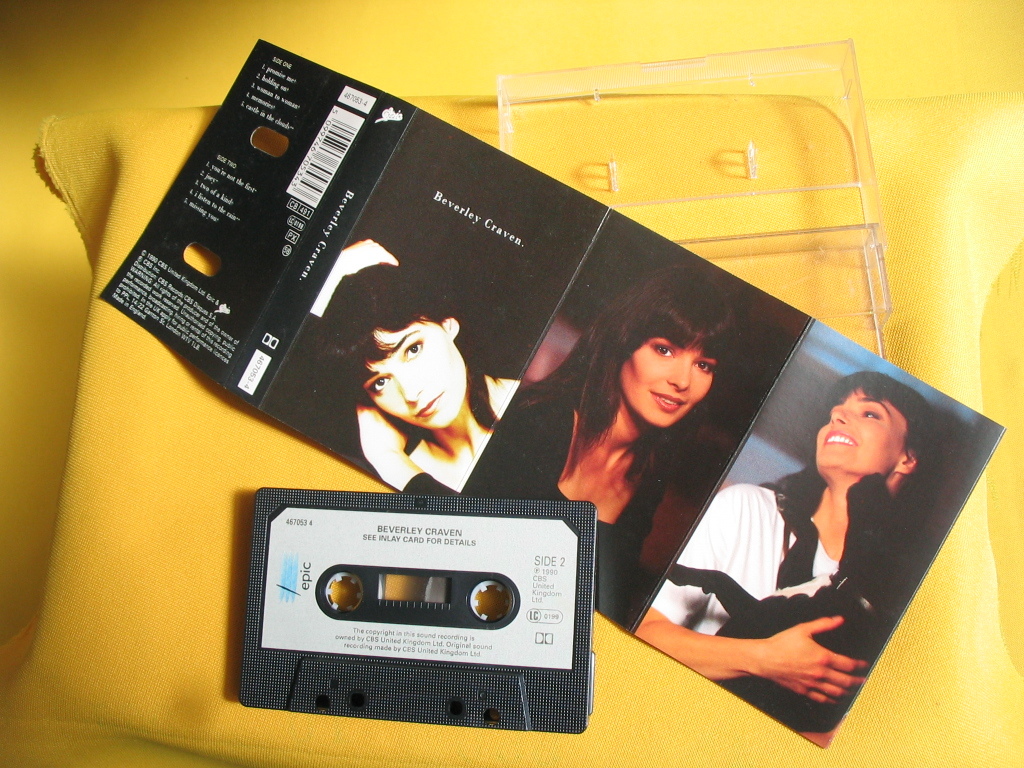 UK import cassette. Beverley Craven.biva Lee *k Ray ven.[ Pro mistake *mi--.. burnt scree .] excellent goods 