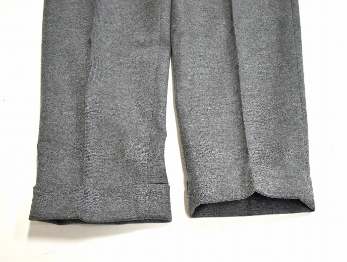 MISTERGENTLEMAN (ミスタージェントルマン) GENTS TROUSERS ジェッツ トラウザーズ WOOL SLACKS ウールスラックス ジャケパン パンツ M_画像5