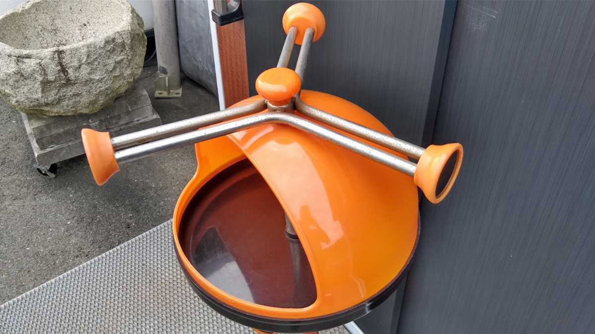  rare Space Age MNP-12221 Koizumi Industry case paul (pole) hanger orange Showa Retro pop KOIZUMI