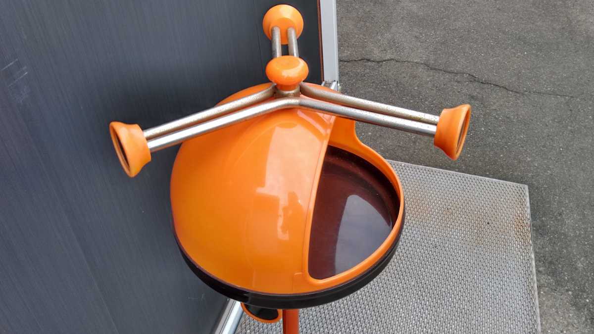  rare Space Age MNP-12221 Koizumi Industry case paul (pole) hanger orange Showa Retro pop KOIZUMI