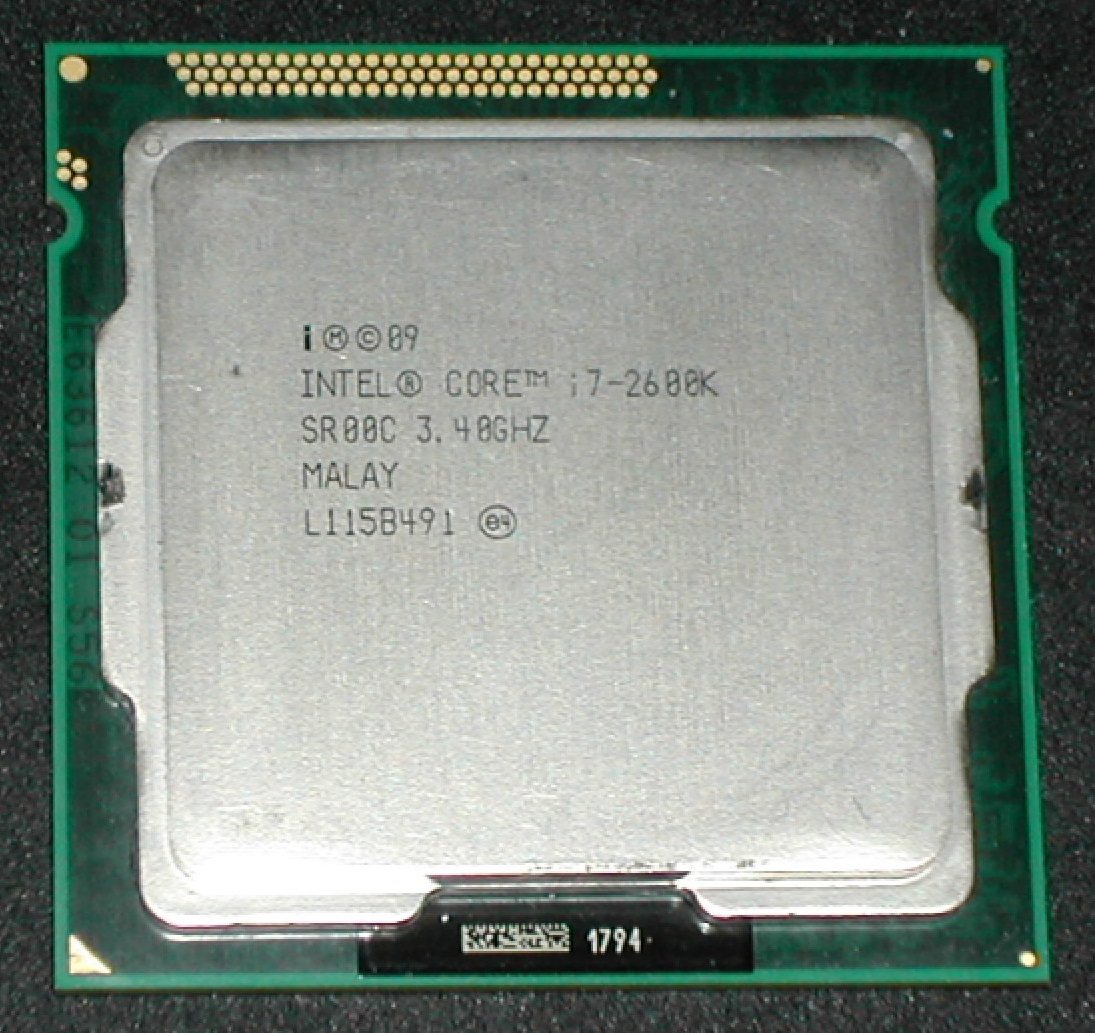 4コア8スレッド Core i7 2600K LGA1155