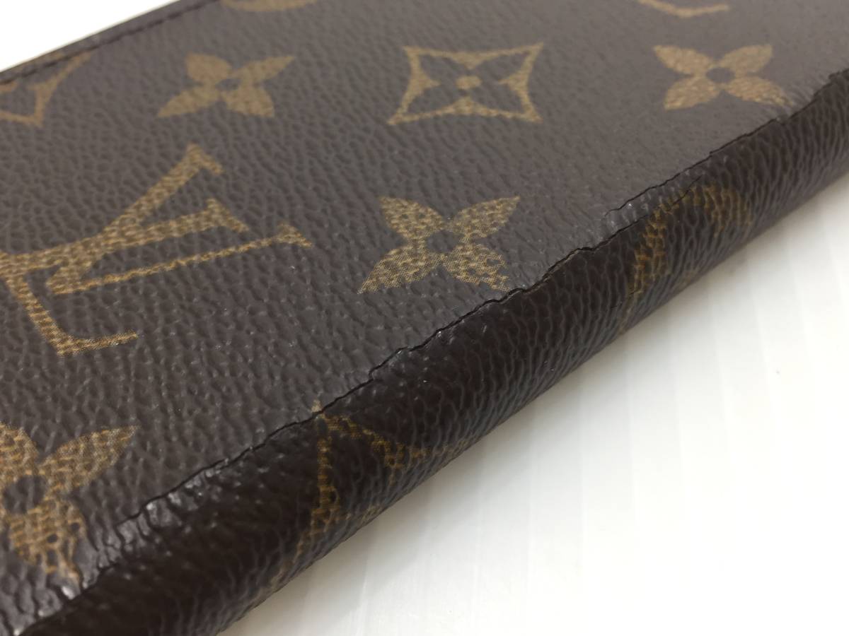 □LOUIS VUITTON モノグラム フォリオ iPhone X/XS ケース M63443 BC4128 USED□_画像3