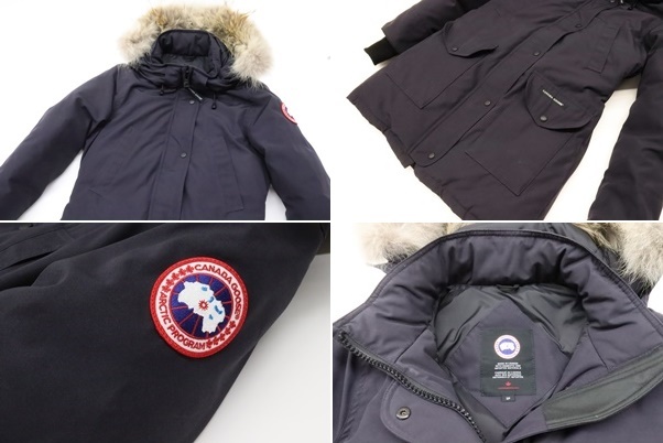  CANADA GOOSE カナダグース トリリウムパーカー 6660L ネイビー Sサイズ TRILLIUM PARKA ダウンジャケット コート レディース_画像3