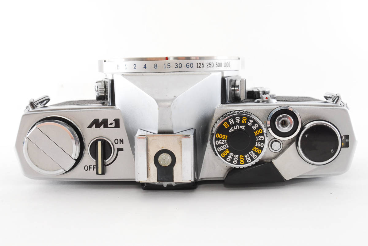 OLYMPUS M-1 オリンパス フィルムカメラ MF一眼レフ M-SYSTEM F.ZUIKO AUTO-S 50mm f1.8 単焦点レンズ_画像8
