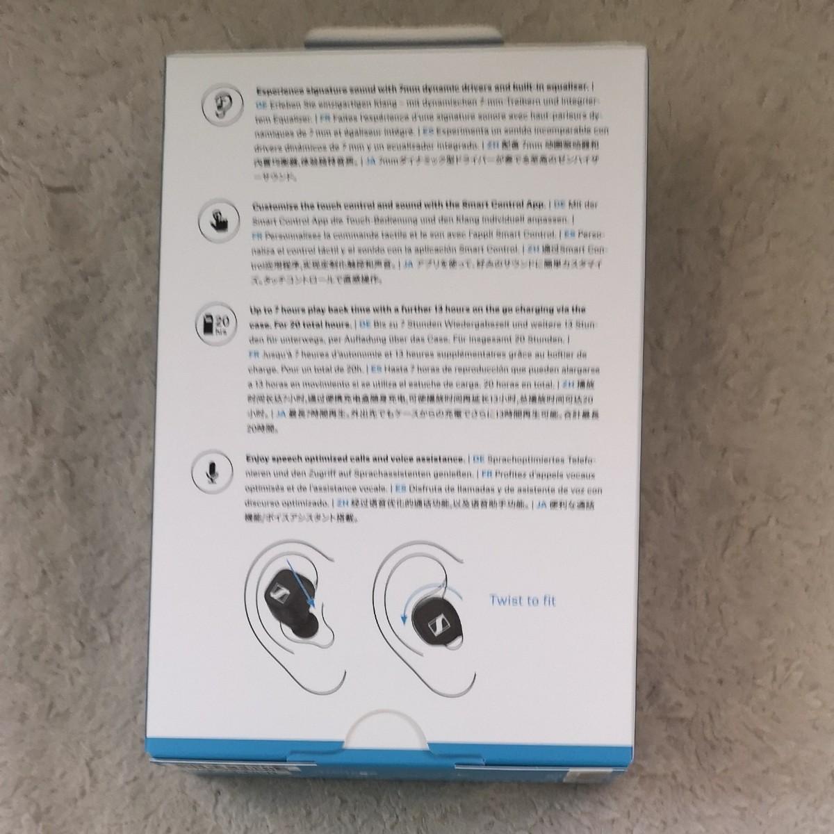 PayPayフリマ|未開封新品 SENNHEISER CX 400BT True Wireless ブラック ゼンハイザー ワイヤレスイヤフォン PayPayフリマ|未開封新品 SENNHEISER CX 400BT True Wireless ブラック ゼンハイザー ワイヤレスイヤフォン