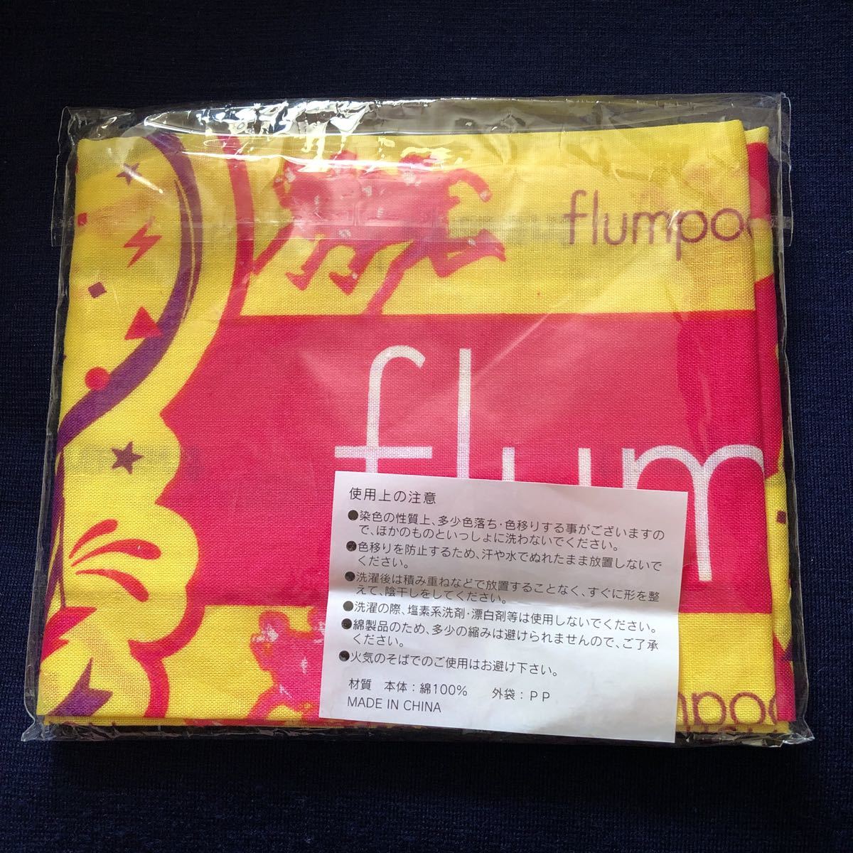 flumpool フランプール　present CD初回限定版　特典バンダナ_画像2