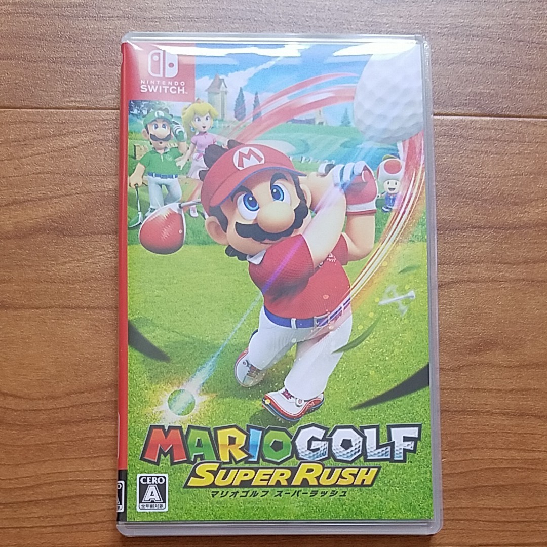 Nintendo Switch ソフト　マリオゴルフスーパーラッシュ　美品