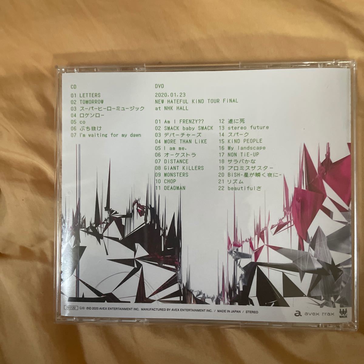 BiSH CD＋ライブDVD