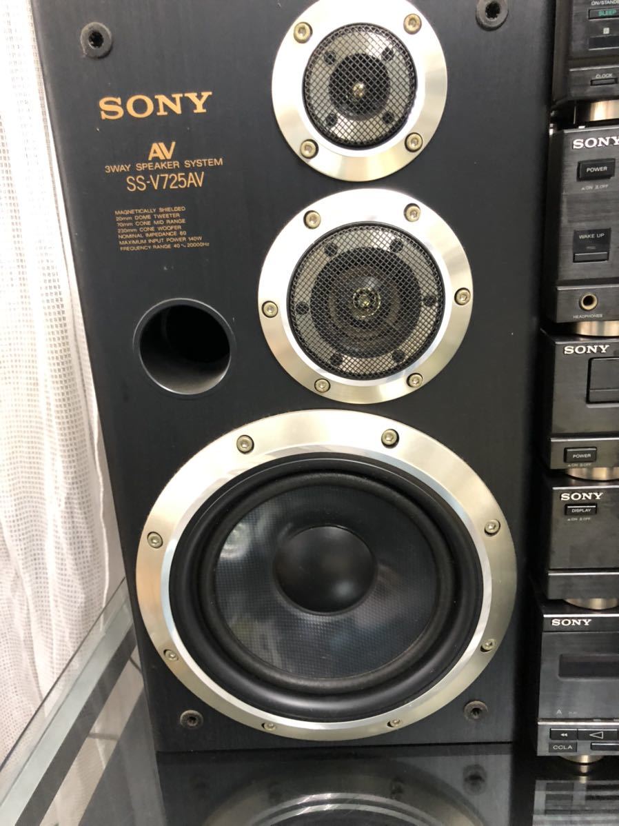 内蔵ブルーツゥース変更可能SONY システムコンポ SONY ST-V725TV/CDP