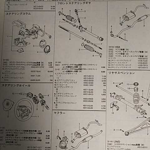 [ руководство по частям ] Suzuki Wagon R (MH23 серия ) H20.9~ 2010 год версия [ распроданный * редкий ]