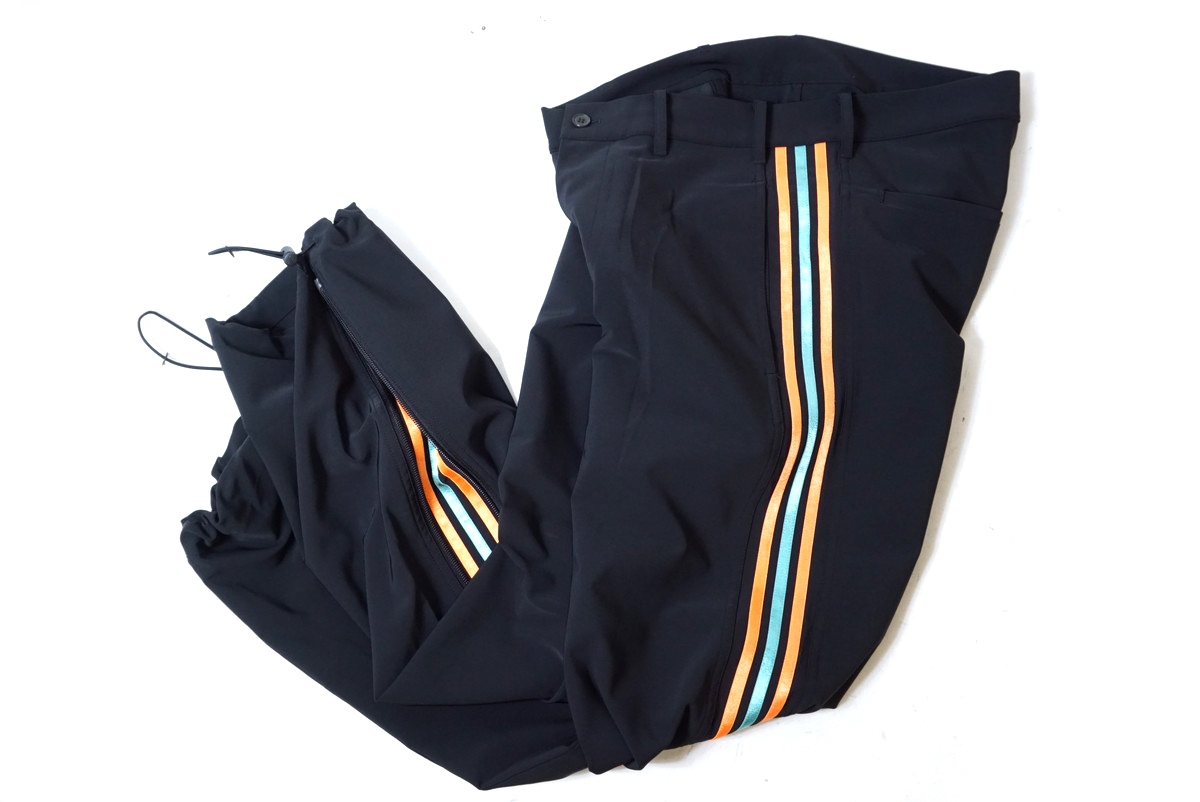 美品 Y-3 ワイスリー ヨウジヤマモト サイドライン ストレッチワイド