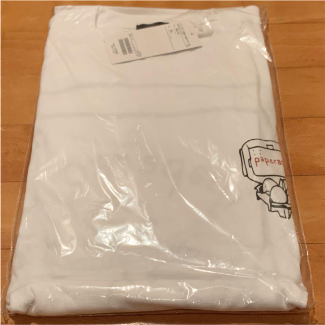 PAPERBOY BEAMS LONG SLEEVE T-SHIRT WHITE XXL ペーパーボーイ ビームス ロンT ロングスリーブ Tシャツ 白 2xl