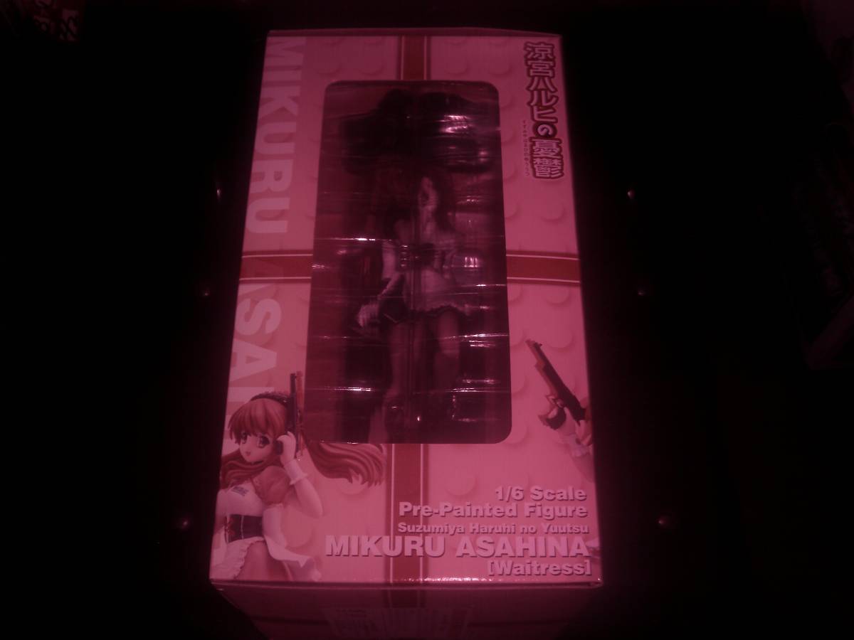  Suzumiya Haruhi no Yuutsu [ morning ratio .... weight less ver... model limitation version ( black ) ] (1/6 scale PVC has painted final product ) unused unopened 