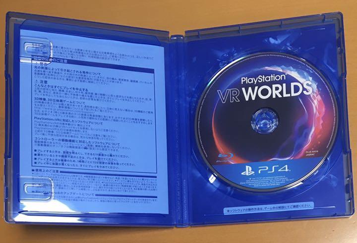 JANコードあり通常版 送料無料 PS4 VR WORLDS VR専用 PlayStationVR プレイステーションVR ワールド VRWORLD 即決 動作確認済 ワールズ