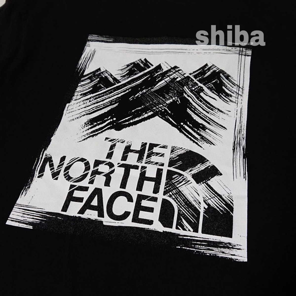 THE NORTH FACE ノースフェイス　長袖　ロンT ロング tシャツ ブラック 黒 ストロークマウンテン 海外Sサイズ