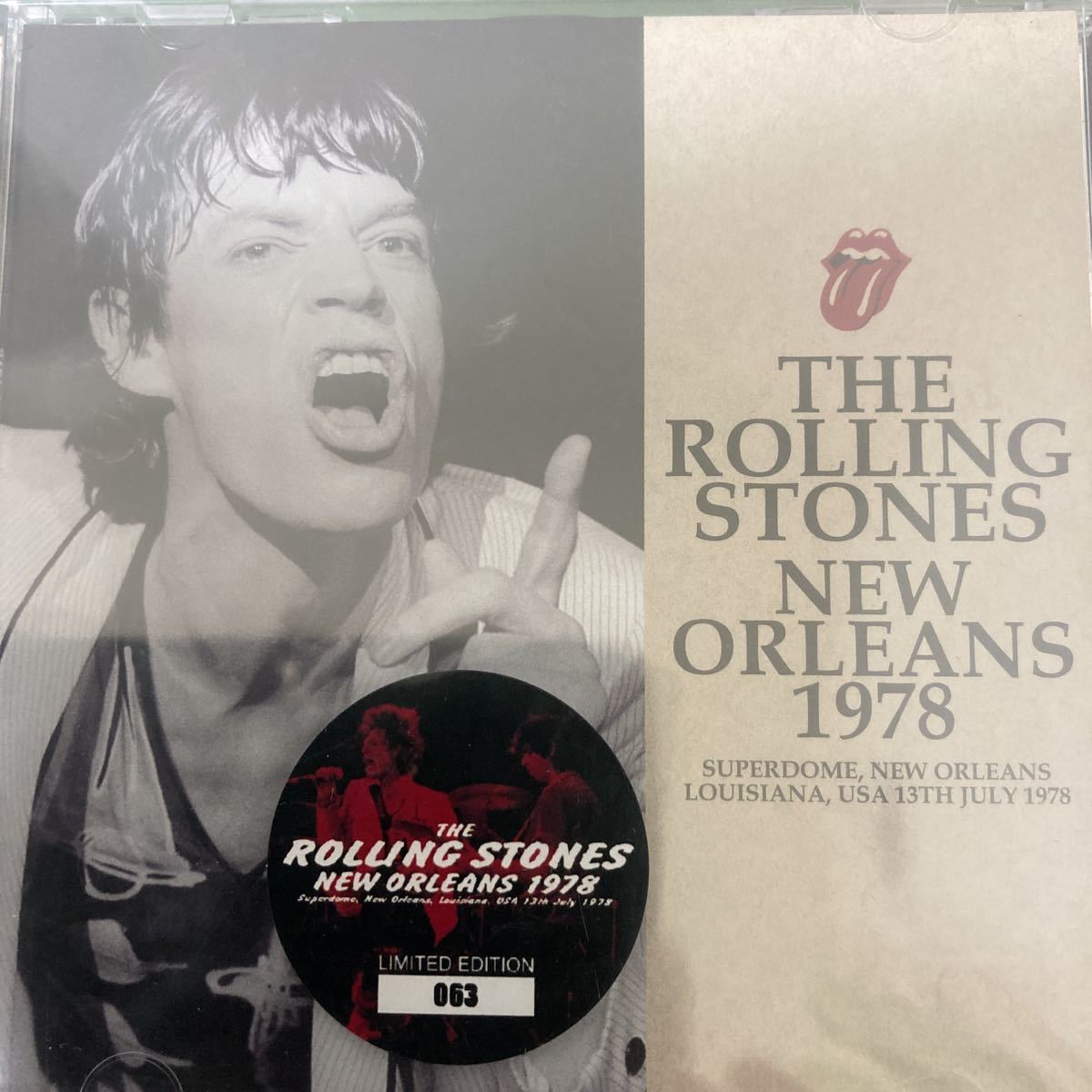 THE ROLLING STONES NEW ORLEANS 1978（ライトハウス）_画像1