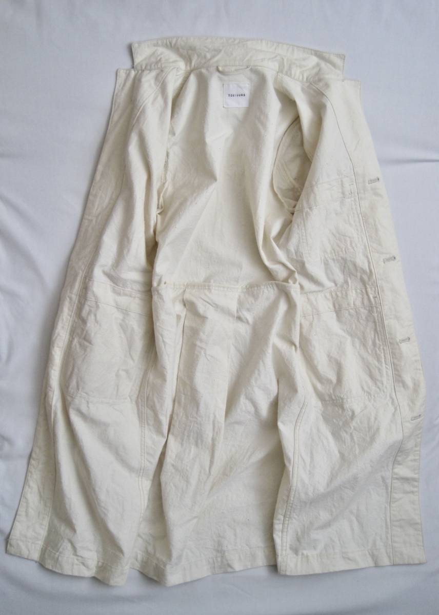 TOUJOURStuju- cotton coat 1 ivory 