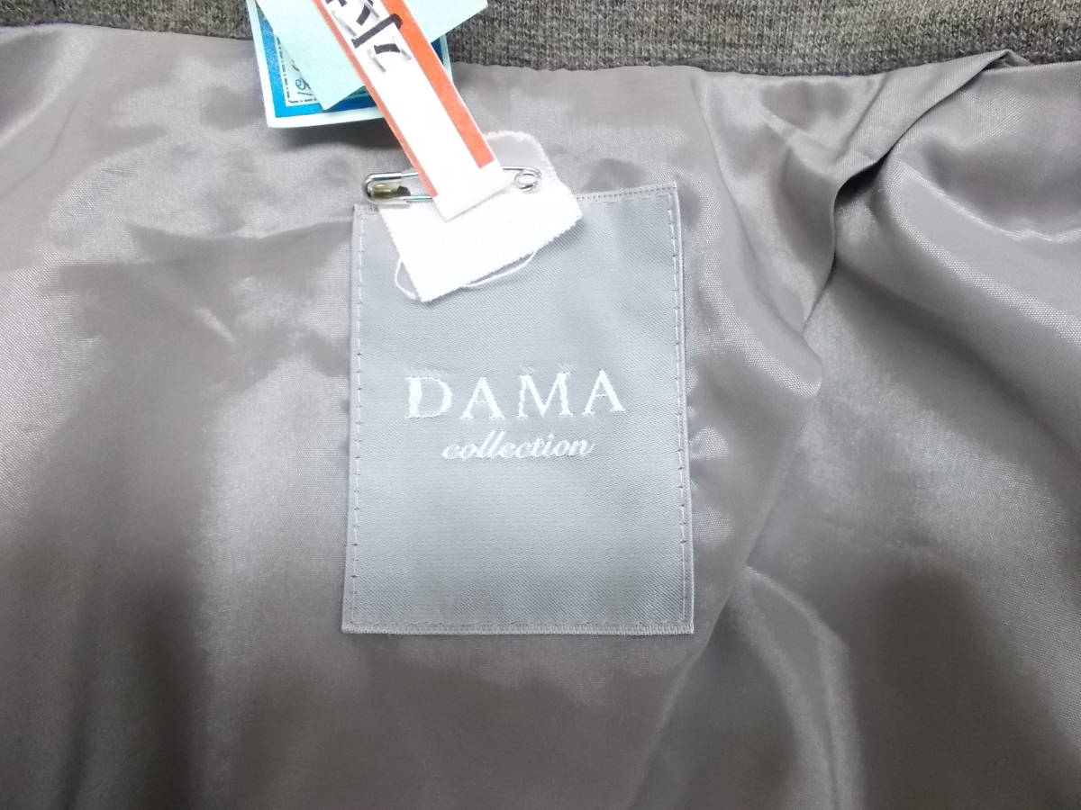 a397◆美品 DAMA collection ジャケット・ワンピースセット◆サイズ5AR クリーニング済み ダーマコレクション 美中古 肩パット入り 3J_画像6