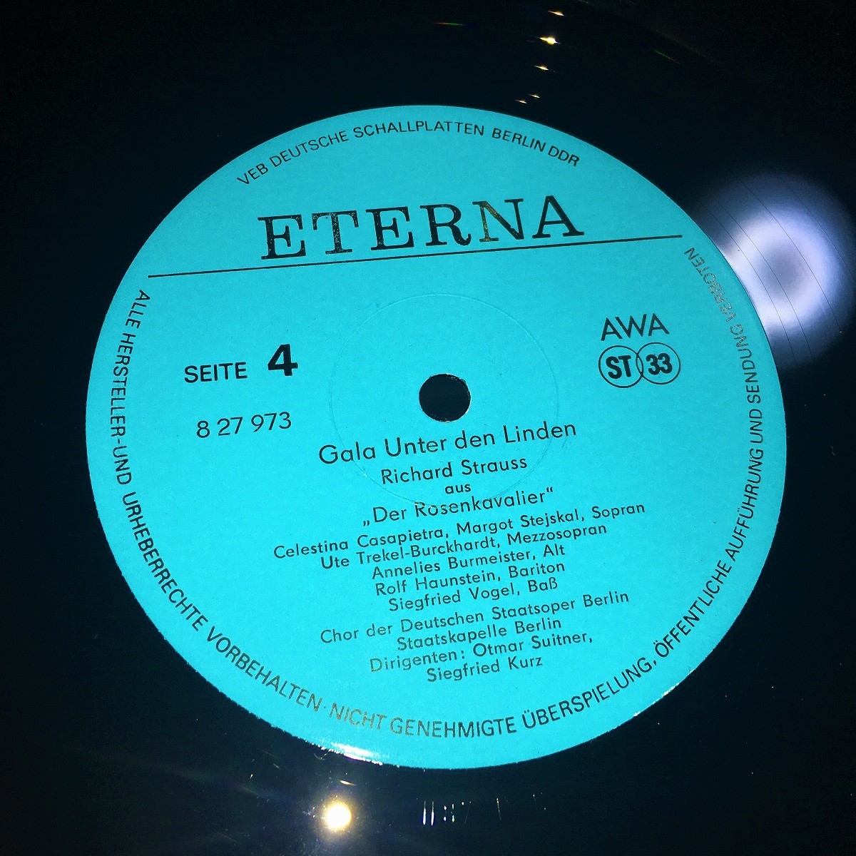 ETERNA 東独盤 《GALA UNTER DEN LINDEN》 シュターツカペレ・ベルリンの芸術 貴重録音集 2LP_画像4