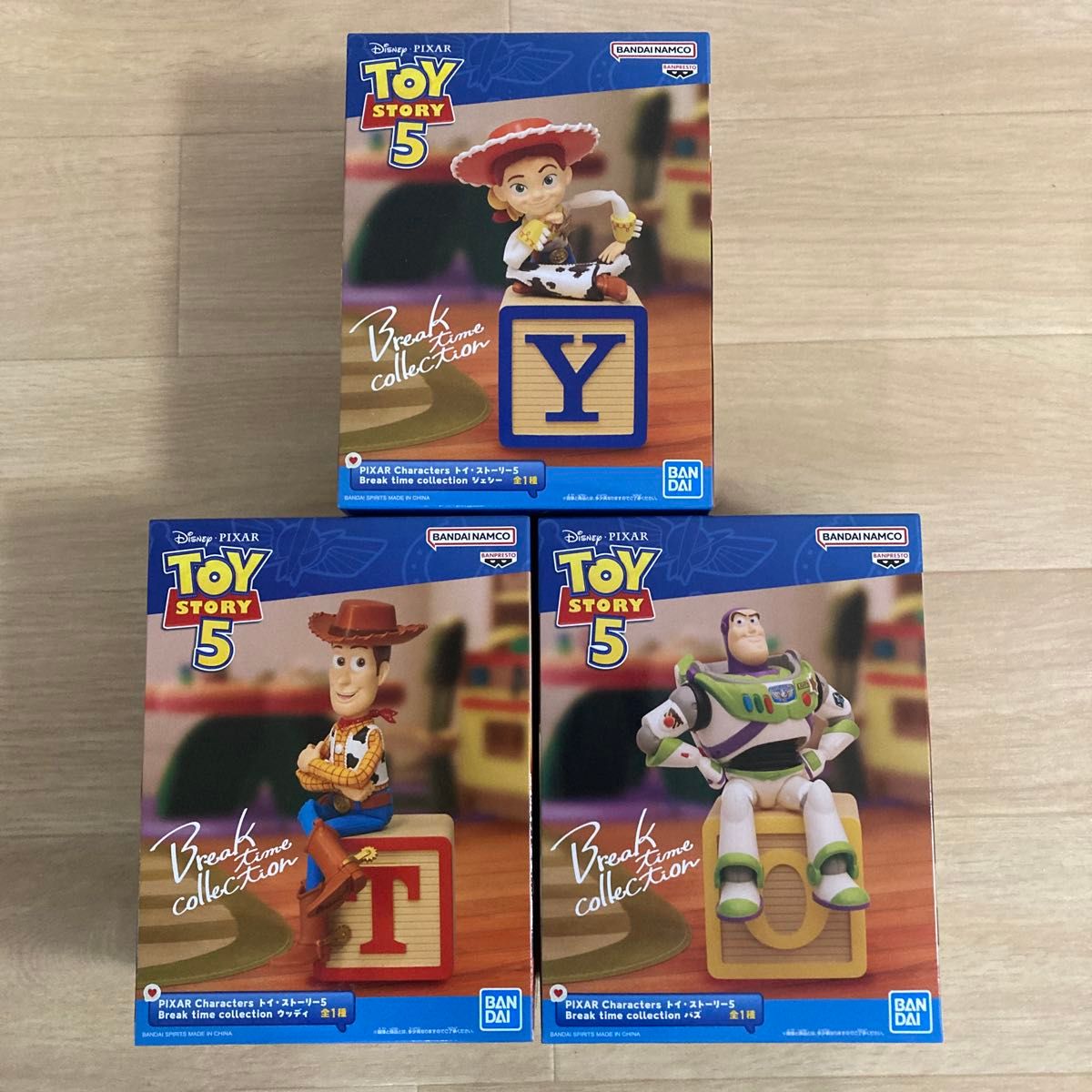 トイ・ストーリー5 Break time collection フィギュア 3種セット