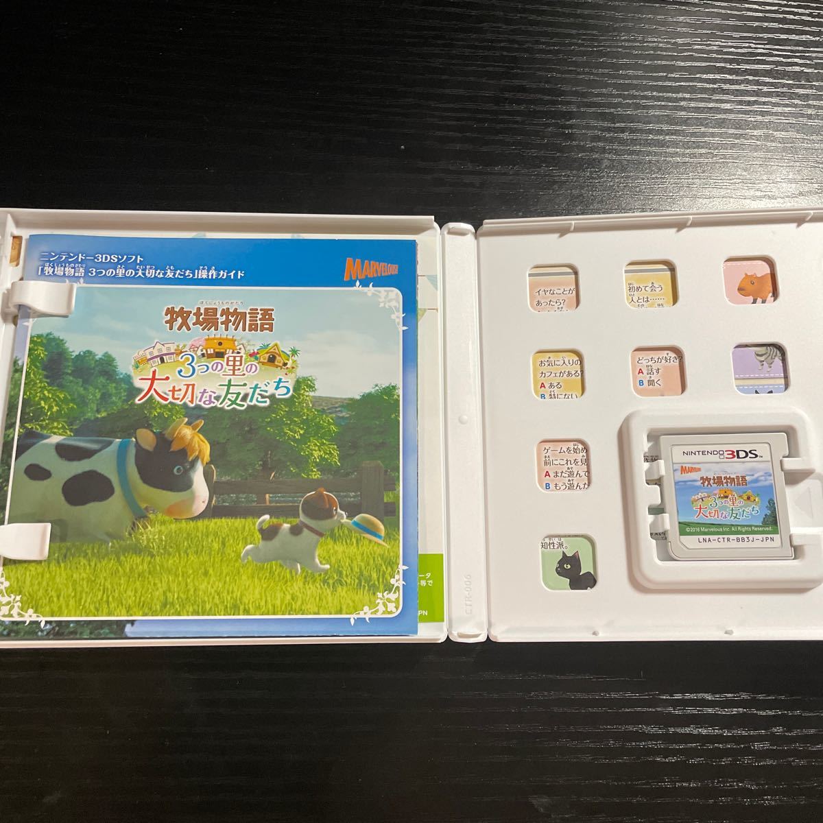 3DS 牧場物語 3つの里の大切な友だち