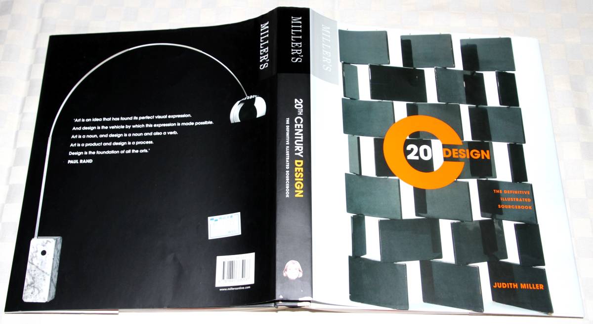 洋書　Miller's 20th Century Design：　The definitive illustreted SourceBook　 20世紀のデザイン　Judith Miller　 大型本　 中古本_画像2