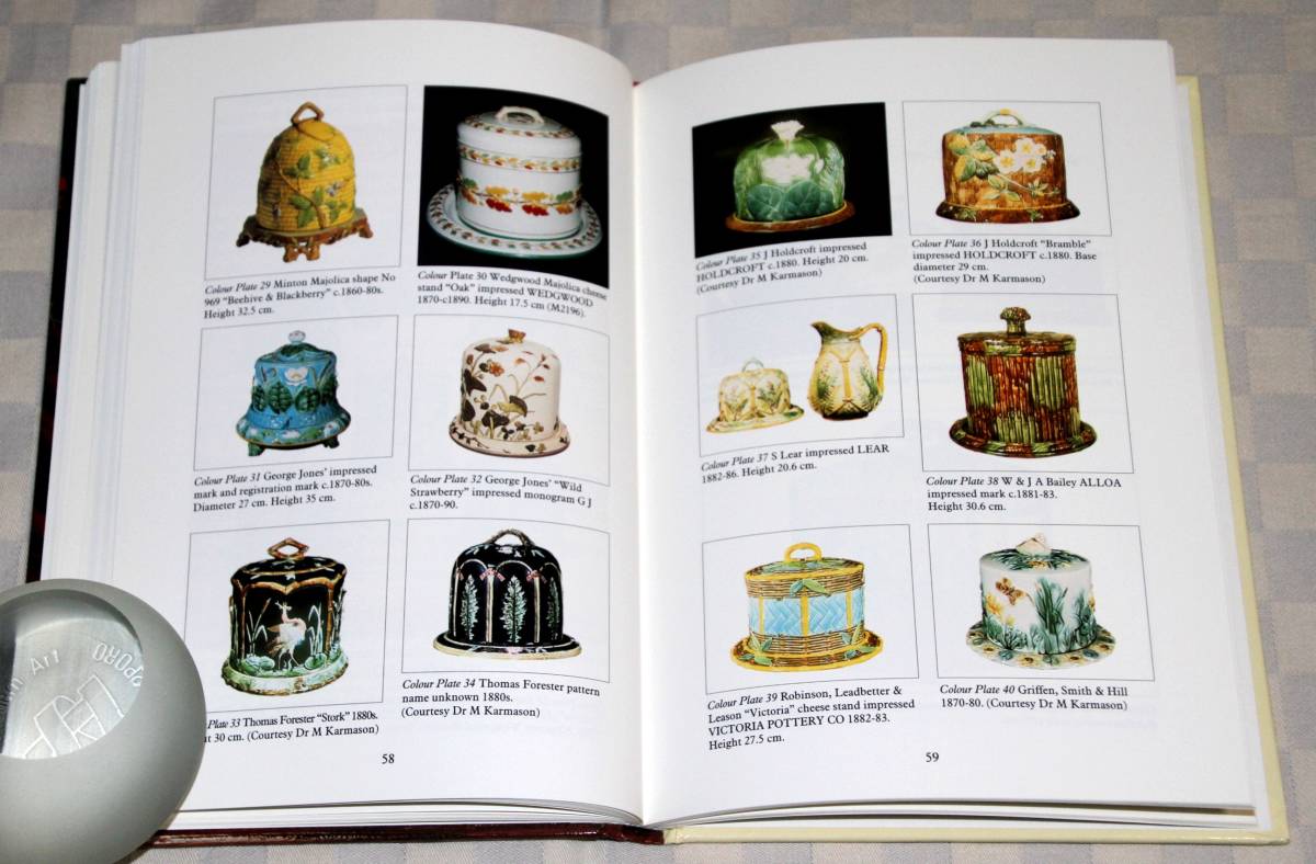 洋書　Cheese Dishes: 　An Illustrated Guide from 1750-1940　チーズディッシュ・ガイド　1993年　 中古本　アンティーク_画像8