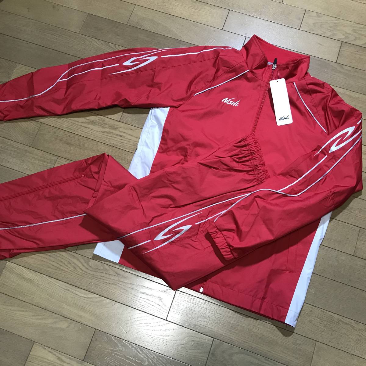 激安価格の (新品) Nishi ウィンド 上下セット - 陸上競技 - www ...