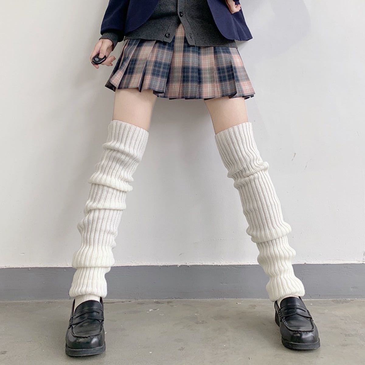 Paypayフリマ 新品 ルーズソックス 女子高生 制服 平成ギャル 90s コスプレ 冬