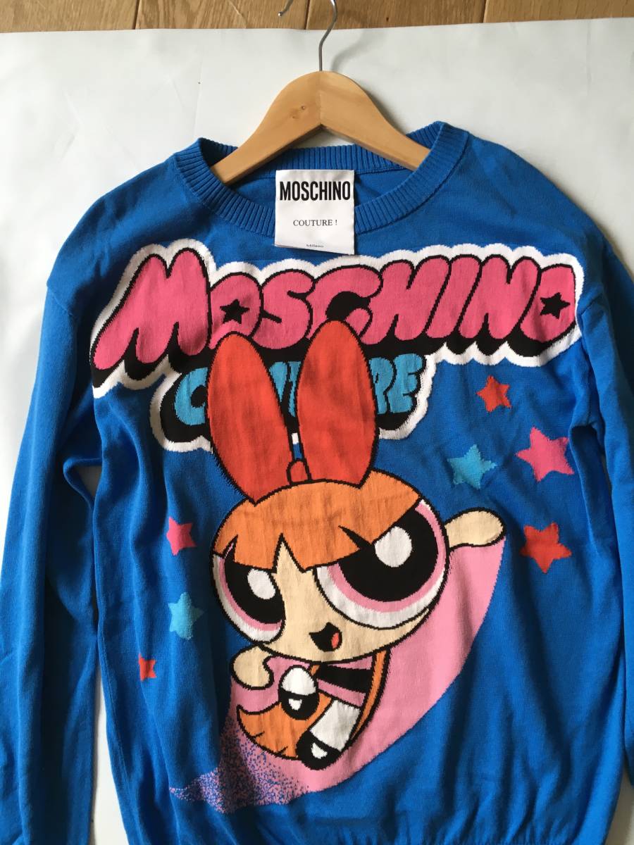 大人気商品』 MOSCHINO モスキーノ パワーパフガールズ 総柄 スカート