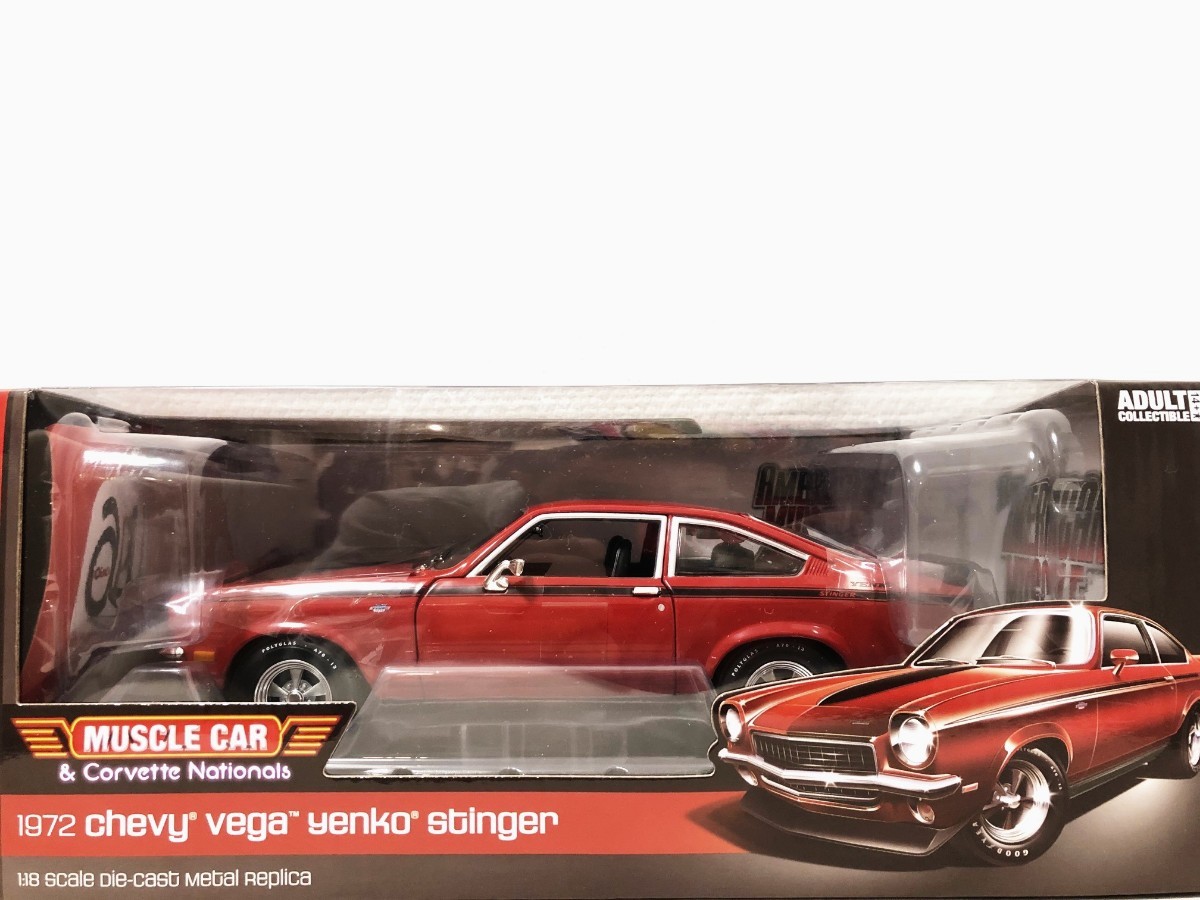 AWオートワールド/'72 Chevyシボレー Vegaベガ Yenkoイエンコ Stingerスティンガー 1/18 絶版