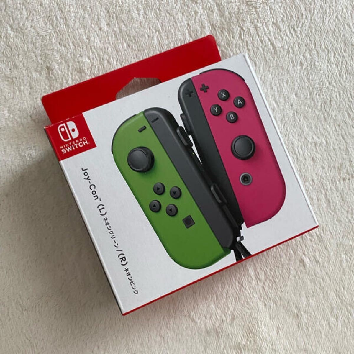 Joy-Con(L) ネオングリーン/(R) ネオンピンクNintendo Switch