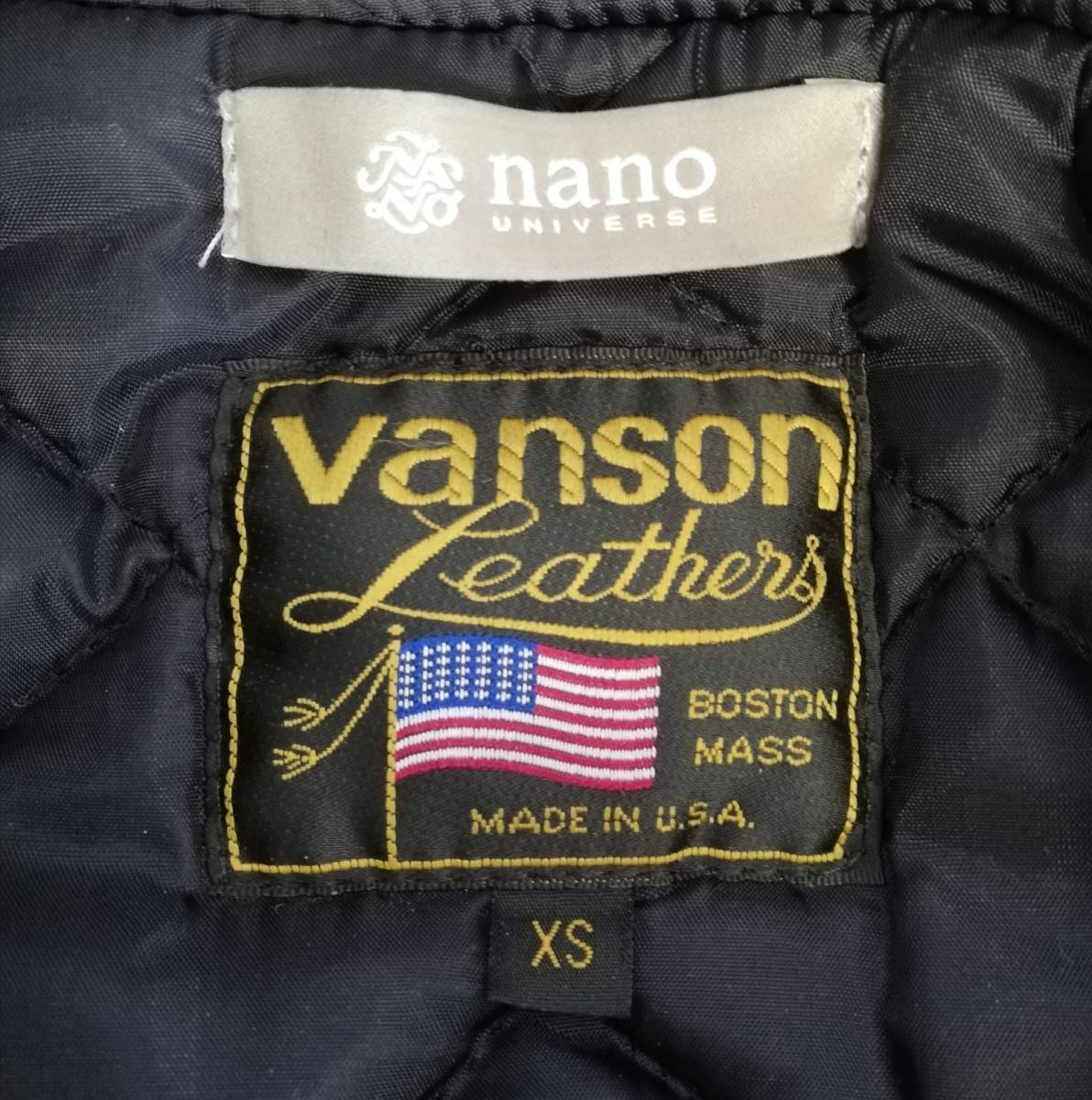 Yahoo!オークション - 【別注】VANSON × nano universe バンソン Yahoo!オークション - 【別注】VANSON × nano universe バンソン