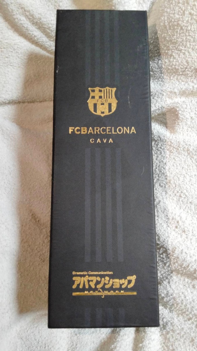 FCバルセロナ アパマンショップ限定スパークリングワインシャンパン ボトルケース付属