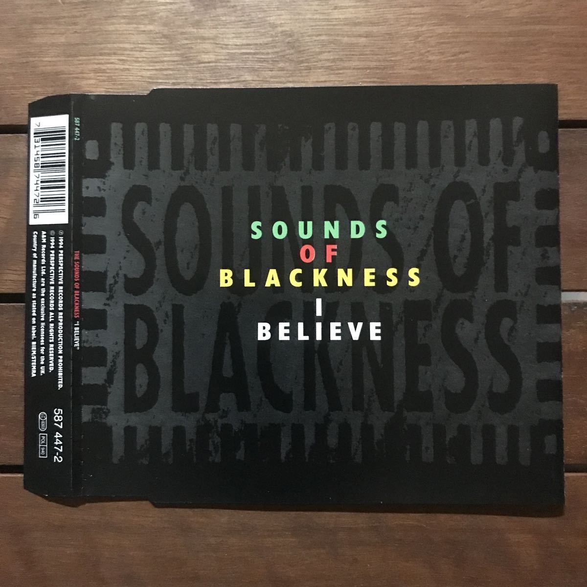 【r&b】The Sounds Of Blackness / I Believe［CDs］《9f042 9595》_画像1