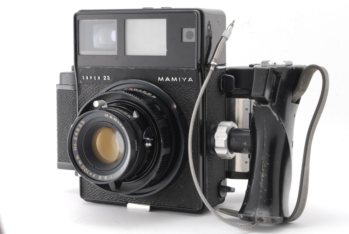 オーバーホール済み】Mamiya Press Super 23 / SEKOR 100mm F3.5 / 6x9