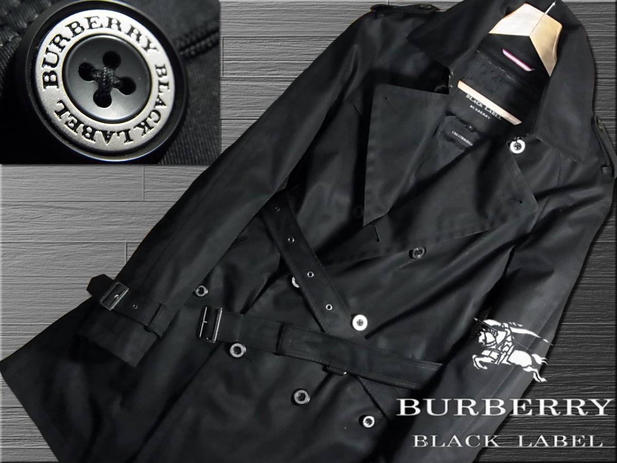 究極の傑作！10周年記念　復刻モデル　The Last トレンチコート　サイズM▼バーバリーブラックレーベル 　BURBERRY_画像1