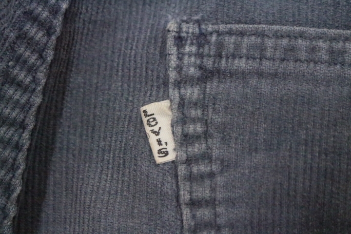 VintageOriginal 70\'s Levi\'s646 corduroy pants USA made W33L36 Levi's navy bell bottom Vintage Old old clothes L
