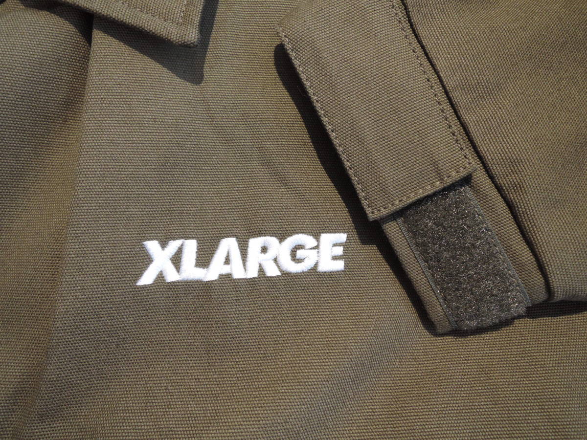 X-LARGE XLARGE エクストララージ OG DUCK COACHES JACKET オリーブ XL 最新人気商品　値下げしました！ _画像3
