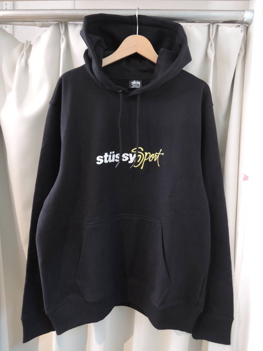 STUSSY Stussy Sport App Hoodie чёрный L размер f-ti- новейший ZOZOTOWN полная распродажа популярный товар 