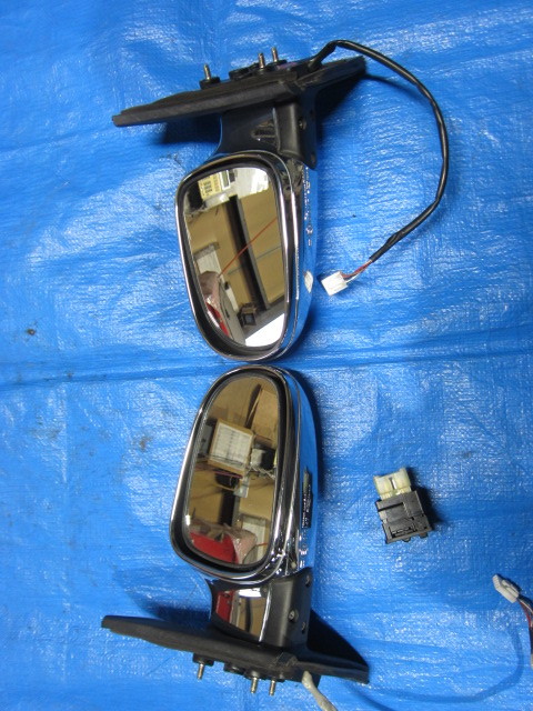  check OK goods Mira Gino 700 710 L7 plating left right door mirror switch set electric storage type automatic Daihatsu 