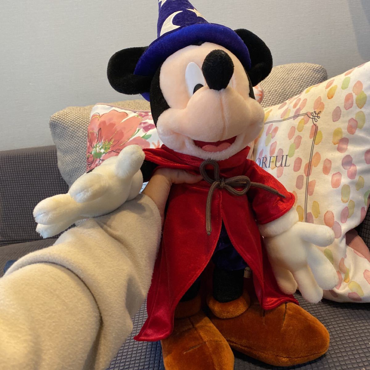 ミッキー ファンタジア ぬいぐるみ 大 ディズニーリゾート ミッキー ファンタジア ぬいぐるみ 大 ディズニーリゾート