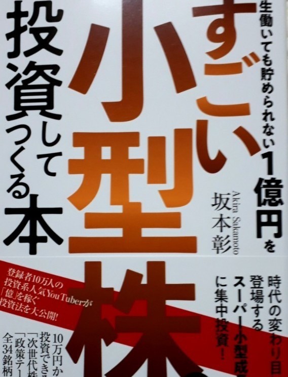 一生働いても貯められない1億円をすごい小型株に投資してつくる本　坂本彰