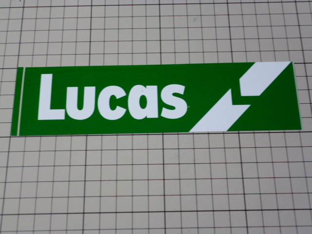 Lucas (ルーカス) ステッカー (186×50mm)_画像1