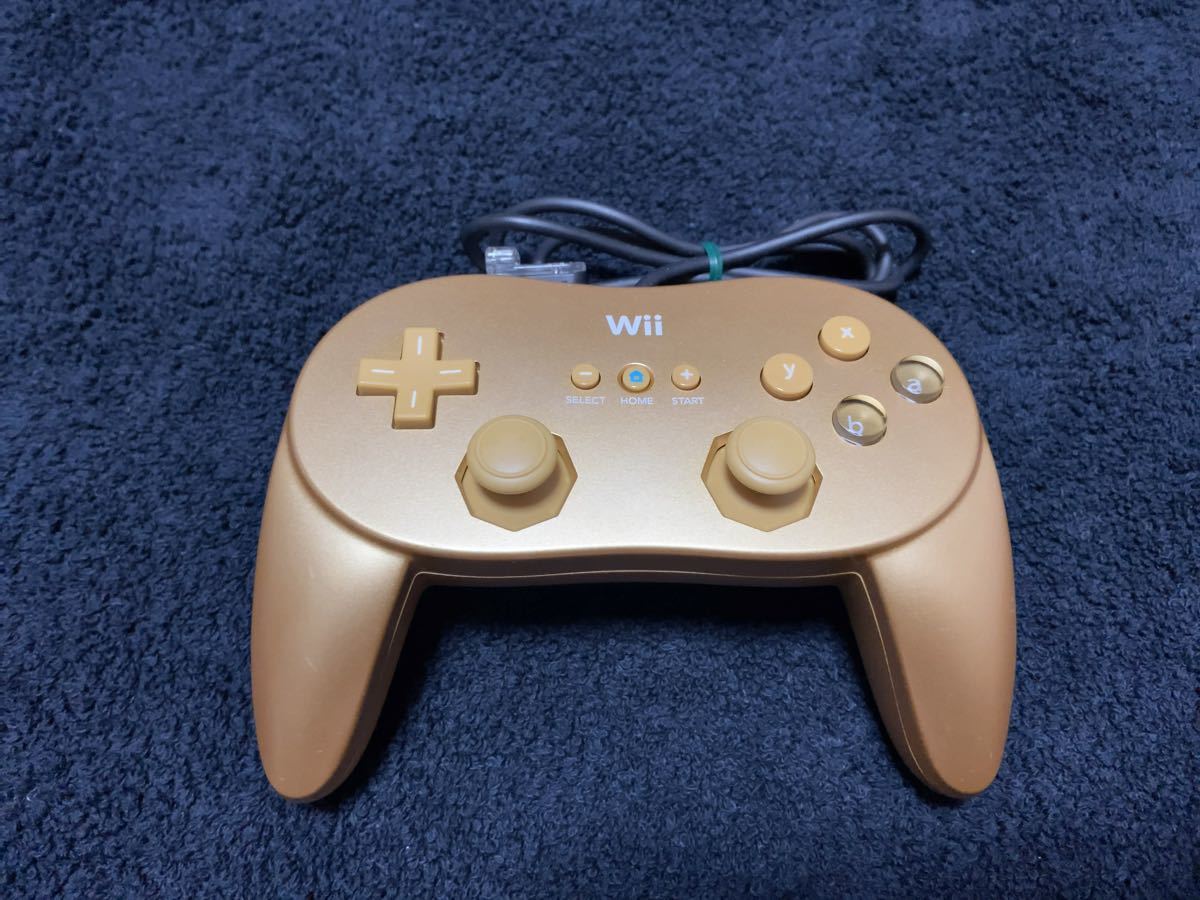 Wii クラシックコントローラーPRO ゴールド